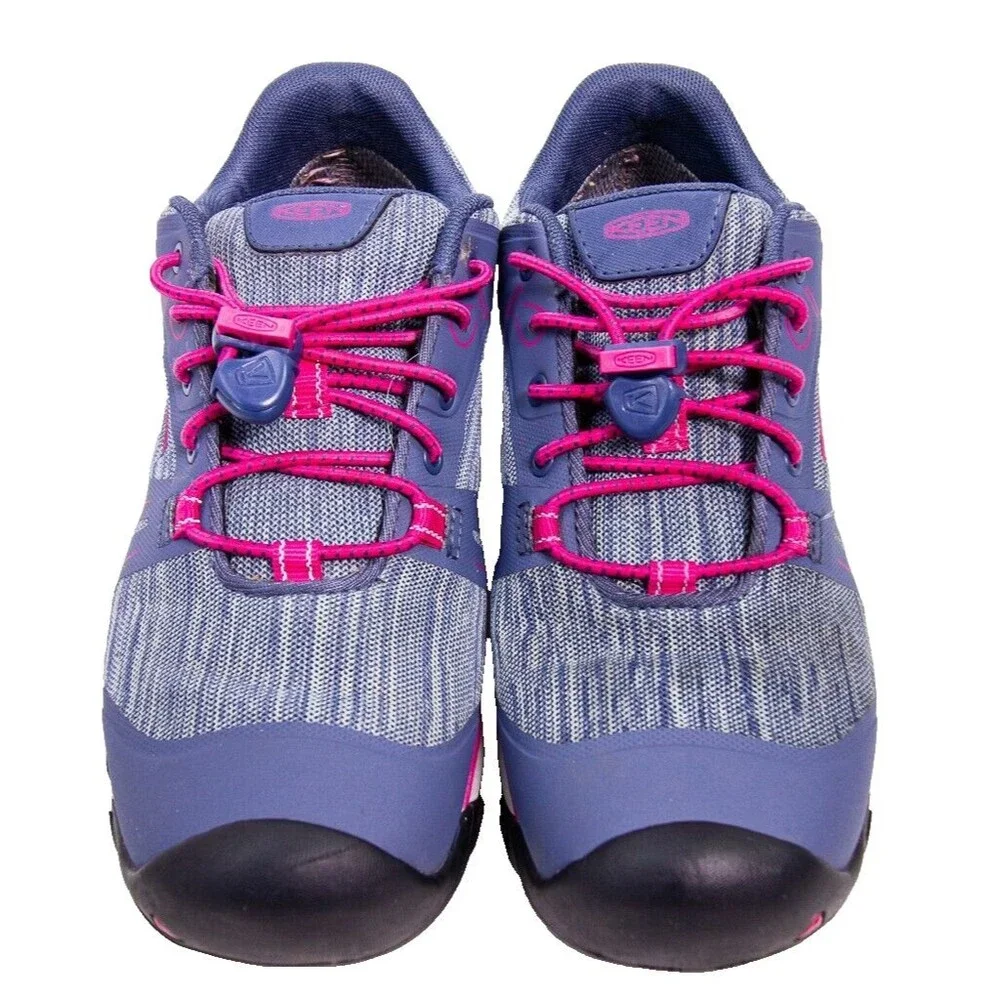 KEEN Terradora II Hiking Trail Shoes Women's Size 4 Gray Pink Low Top